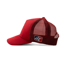 Load image into Gallery viewer, LA Trucker - Red Snapback