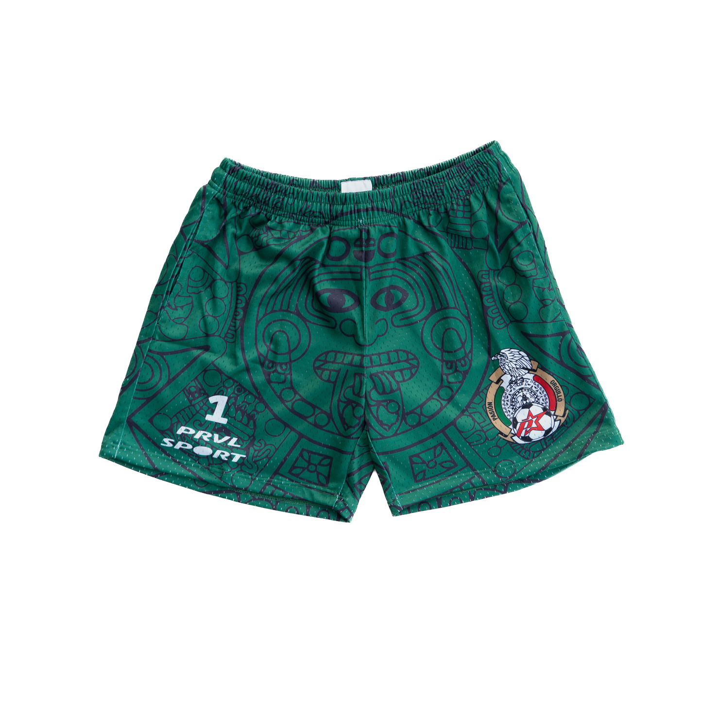 98 México Retro - Pantalones cortos de malla