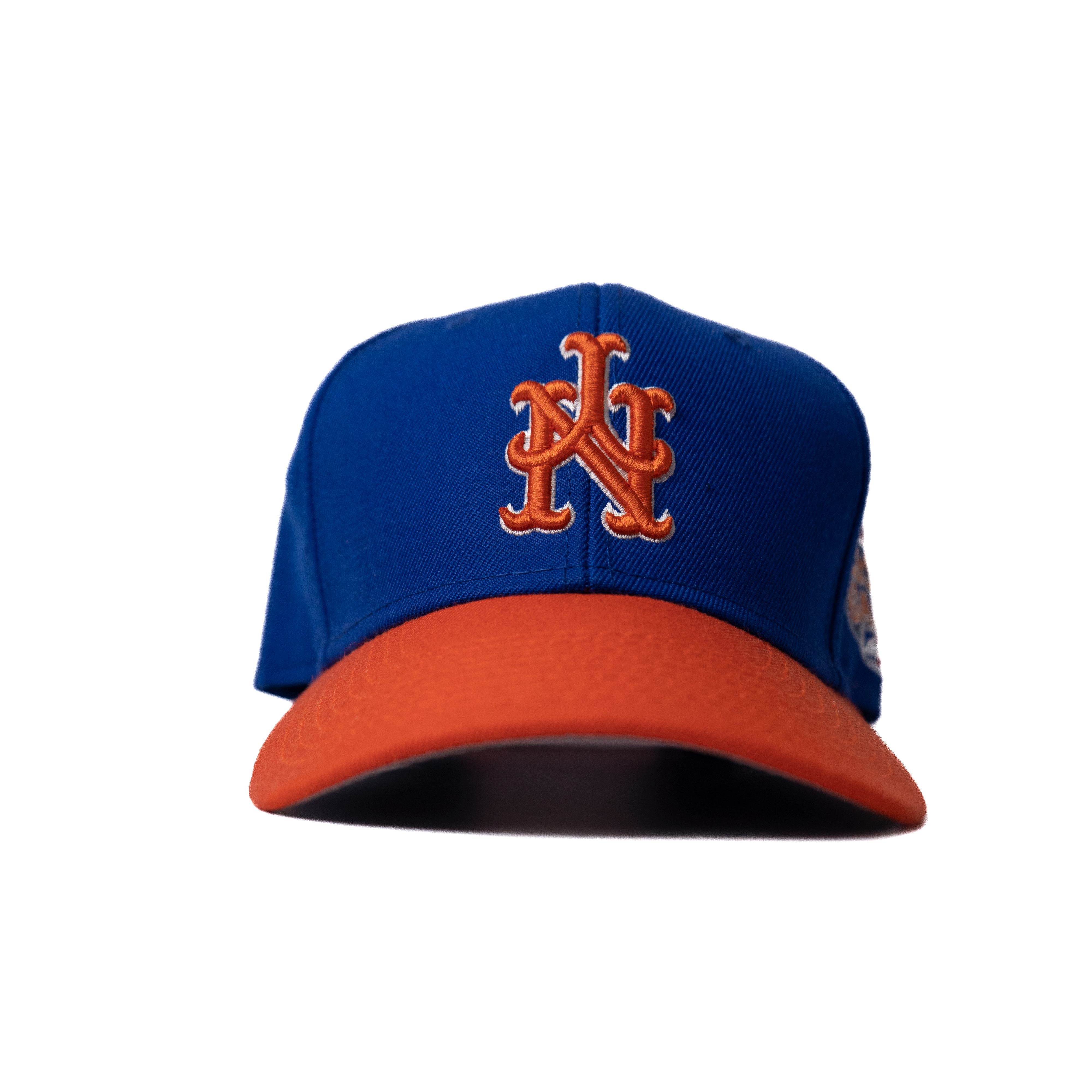 New York Mets Fanatics Branded Big Logo Two-Tone Snapback Hat