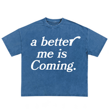 Load image into Gallery viewer, A better me - Denim Tee