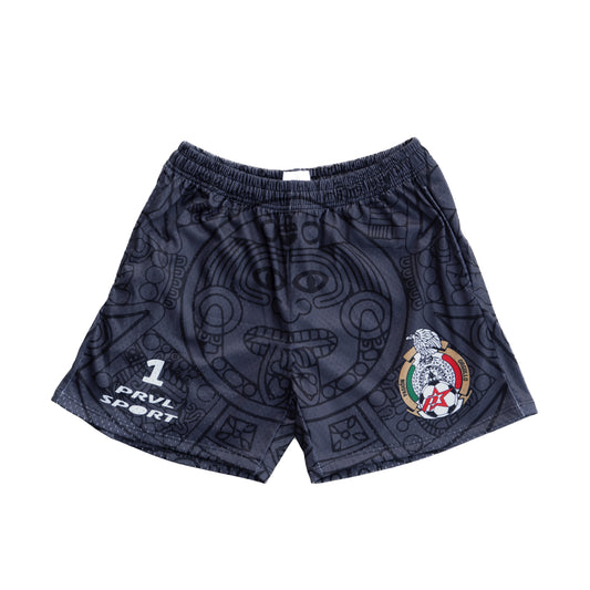 98 México Retro - Pantalones cortos negros