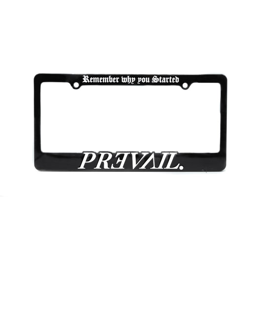 Paquete de 2 marcos para matrícula Prevail