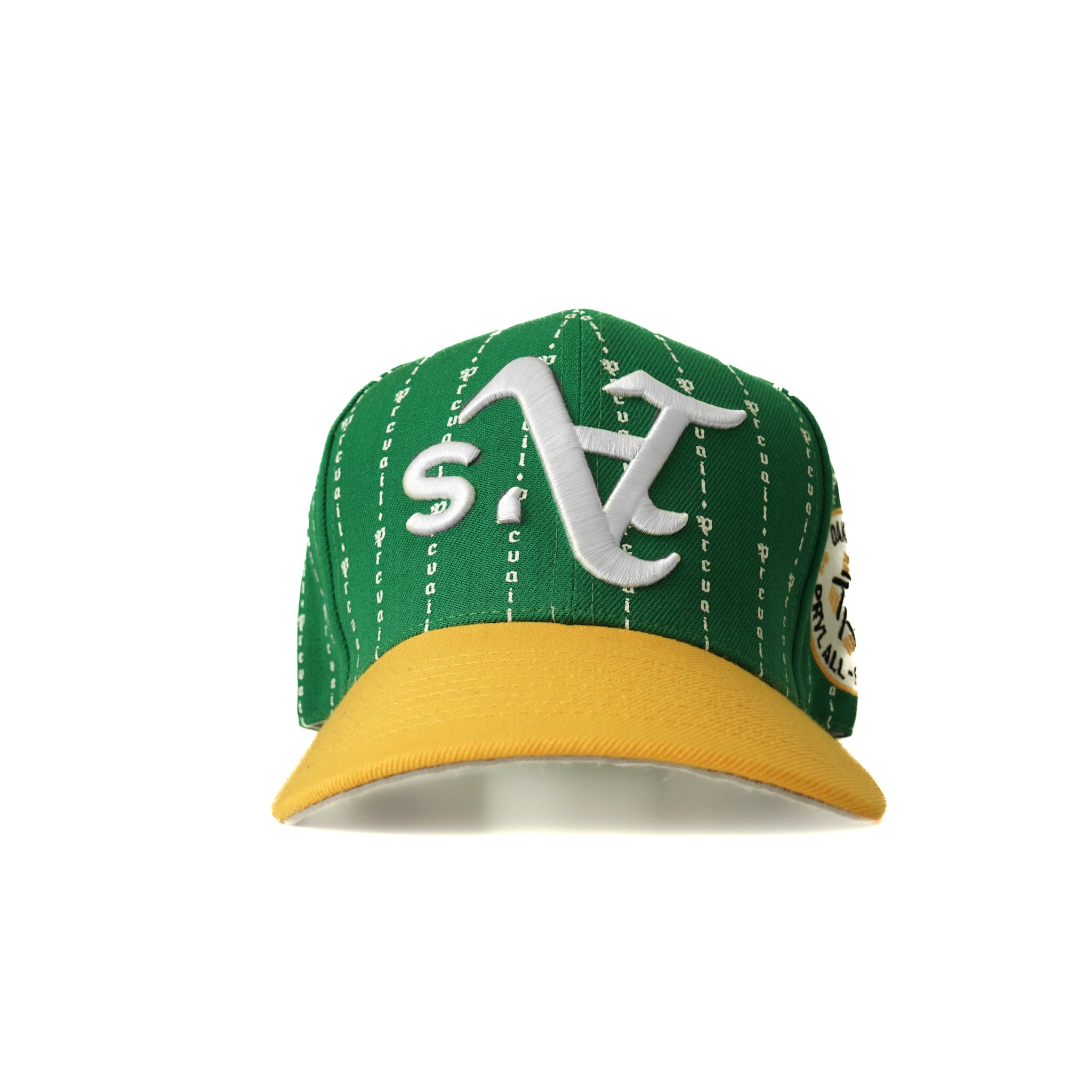 1968 Oakland A's Artwork: 5-Panel Snapback Square Patch Hat