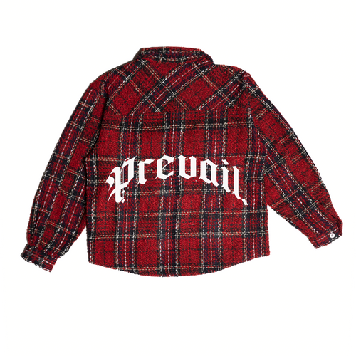 Red Tweed - Flannel