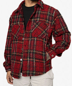 Red Tweed - Flannel