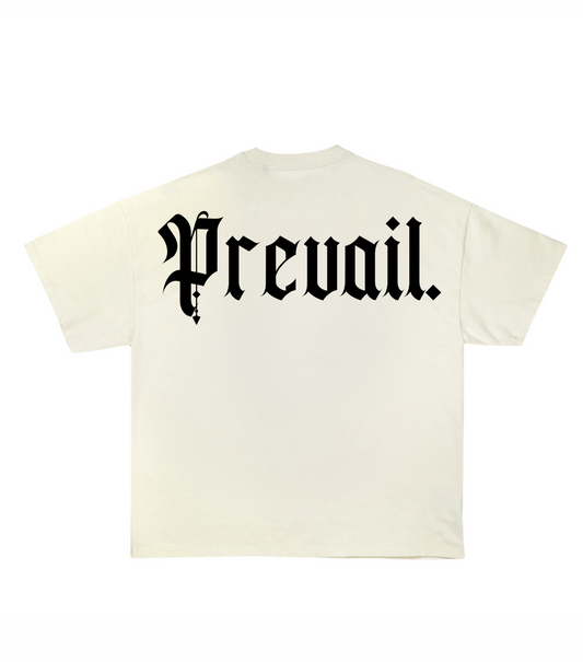 OE - CAMISETA NEGRA/CREMA