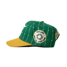Load image into Gallery viewer, Oakland A’s - Pinstripe Snapback