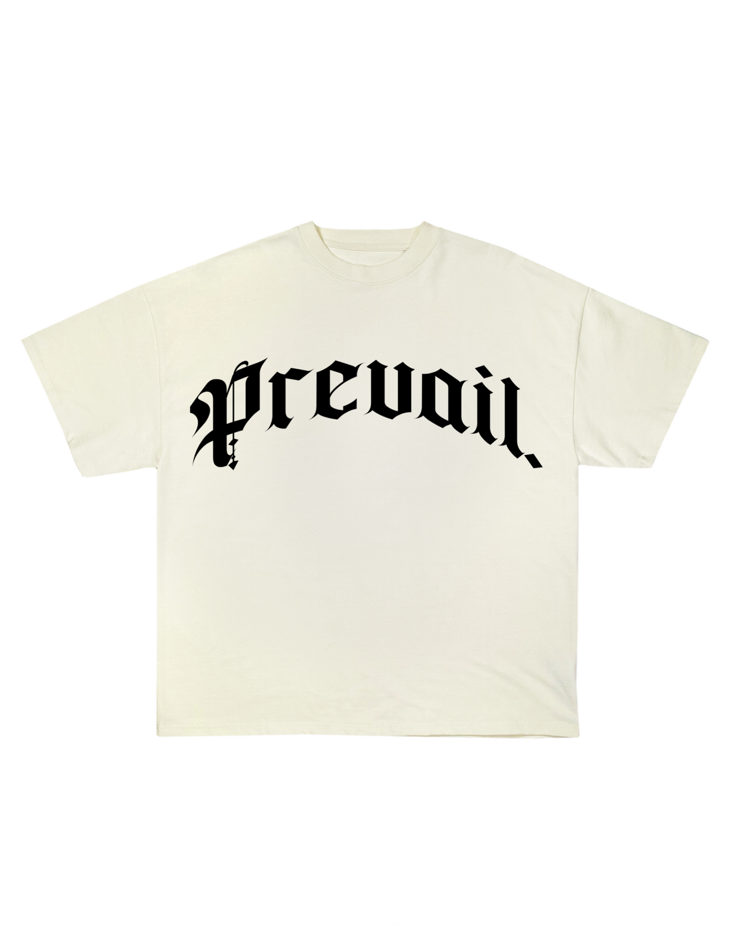 CAMISETA CREMA OE CURVED DE 9 oz
